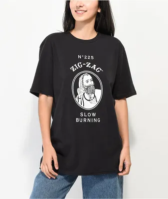 Zig-Zag Classic Black T-Shirt