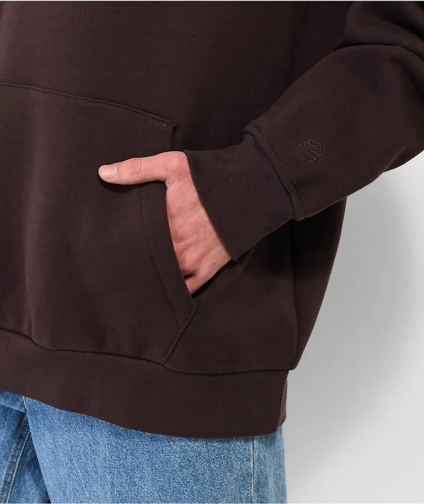 Zine Basics Brown Hoodie