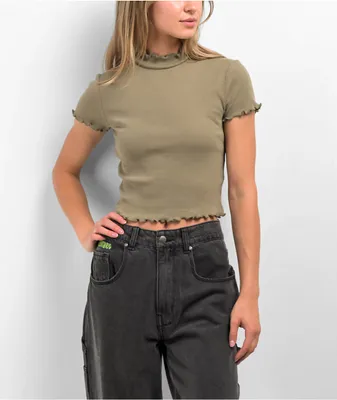 Zine Carla Mermaid Crop T-Shirt