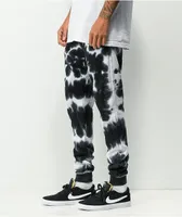 Zine Cover Castle Tie Dye Jogger Sweatpants