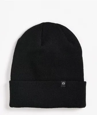 Zine Essential Black Beanie