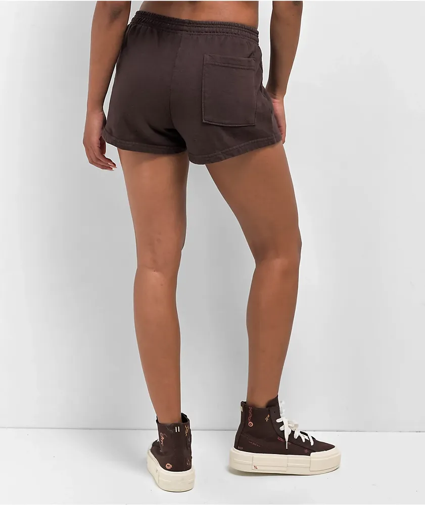 Zine Rachel Dark Brown Sweat Shorts