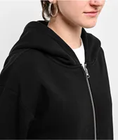 Zine Russo Black Zip Hoodie