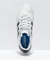 adidas Busenitz Vulc II White, Black, & Gold Shoes