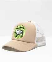 adidas Originals Spiral Beige Trucker Hat