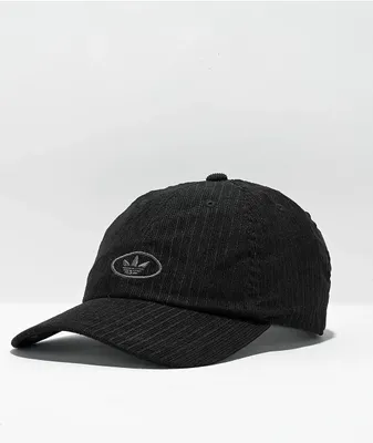 adidas Originals Sport Black Corduroy Strapback Hat