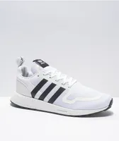 adidas Smooth Runner White, Black & Grey shoes