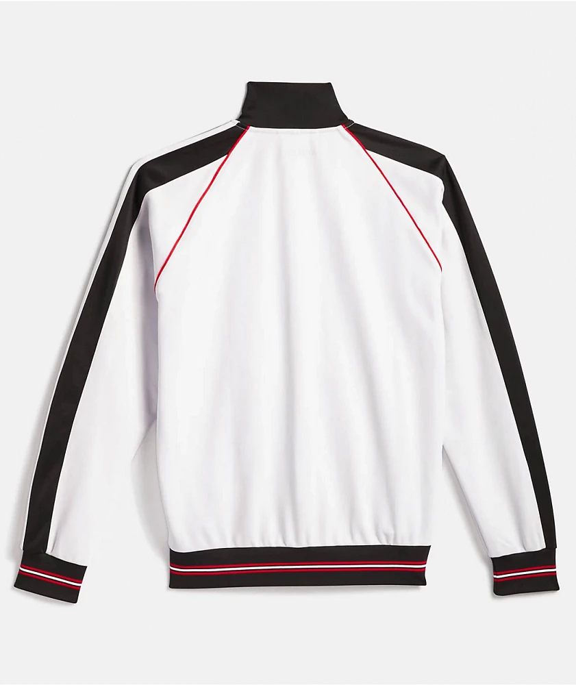 adidas Tyshawn Crystal White & Black Track Jacket