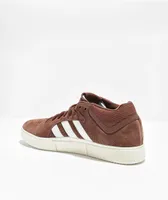 adidas Tyshawn Mid Brown & White Skate Shoes