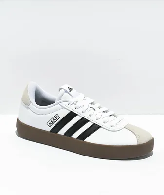adidas VL Court 3.0 White Skate Shoes