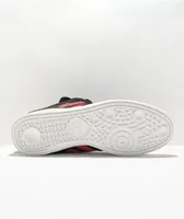 adidias Busenitz Black, Scarlet, & Gold Shoes