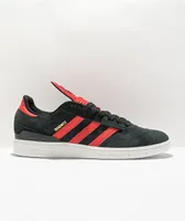 adidias Busenitz Black, Scarlet, & Gold Shoes