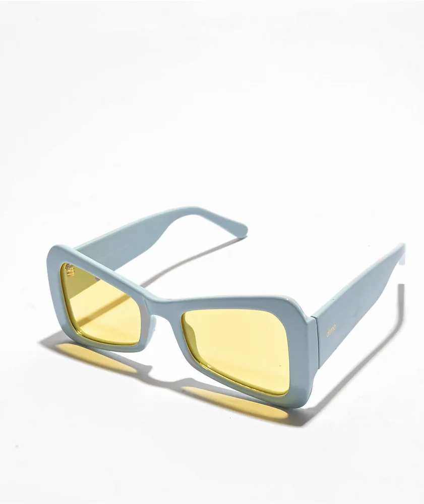 dime. x Kali Uchis Blue & Yellow Polarized Sunglasses