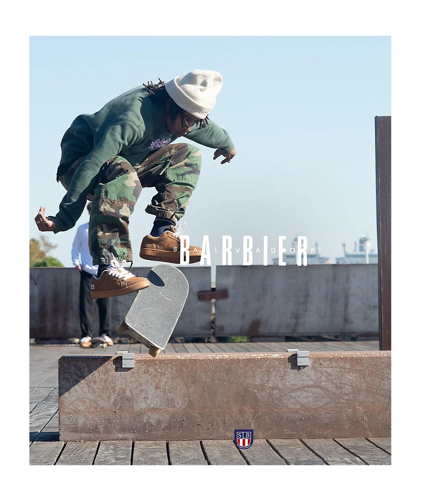etnies Sal 23 Brown & Gum Skate Shoes