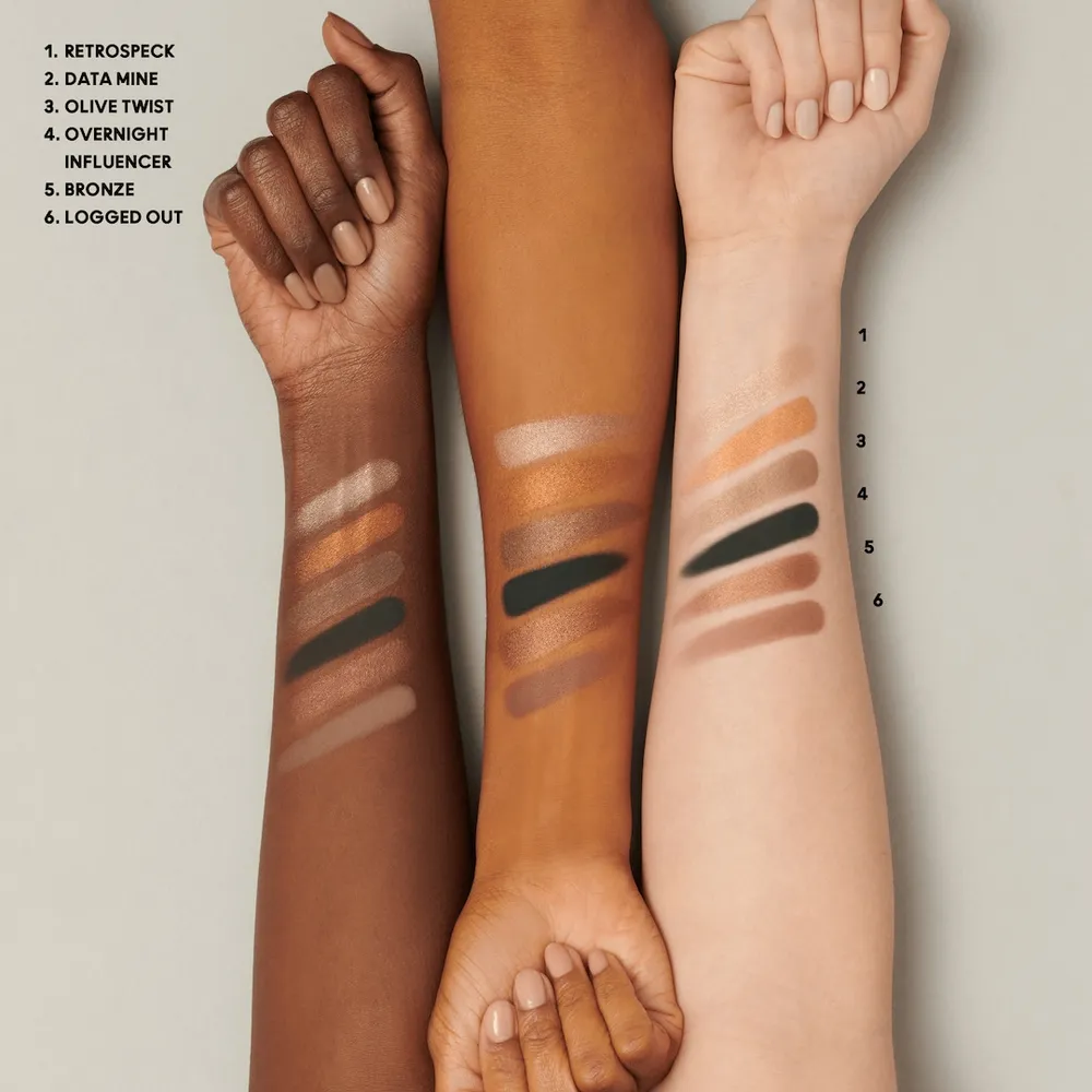 Connect In Colour Eye Shadow Palette: Bronze Influence