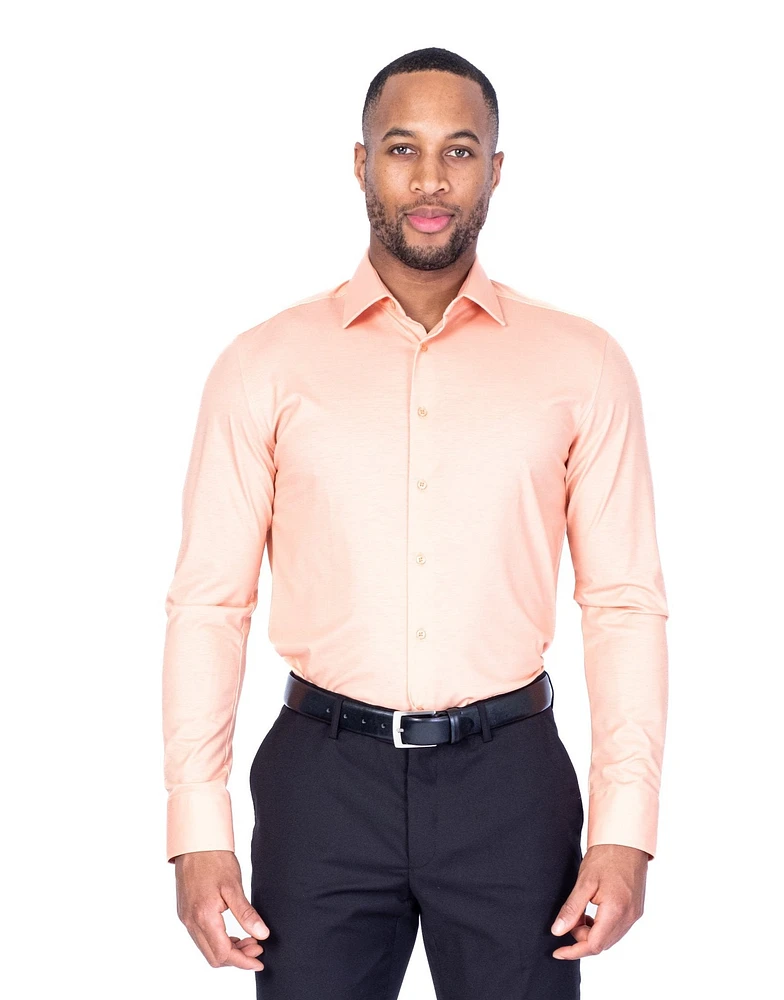 Performance Stretch Solid Dress Shirt