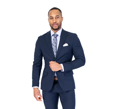 X-Slim MK Solid Suit - Navy