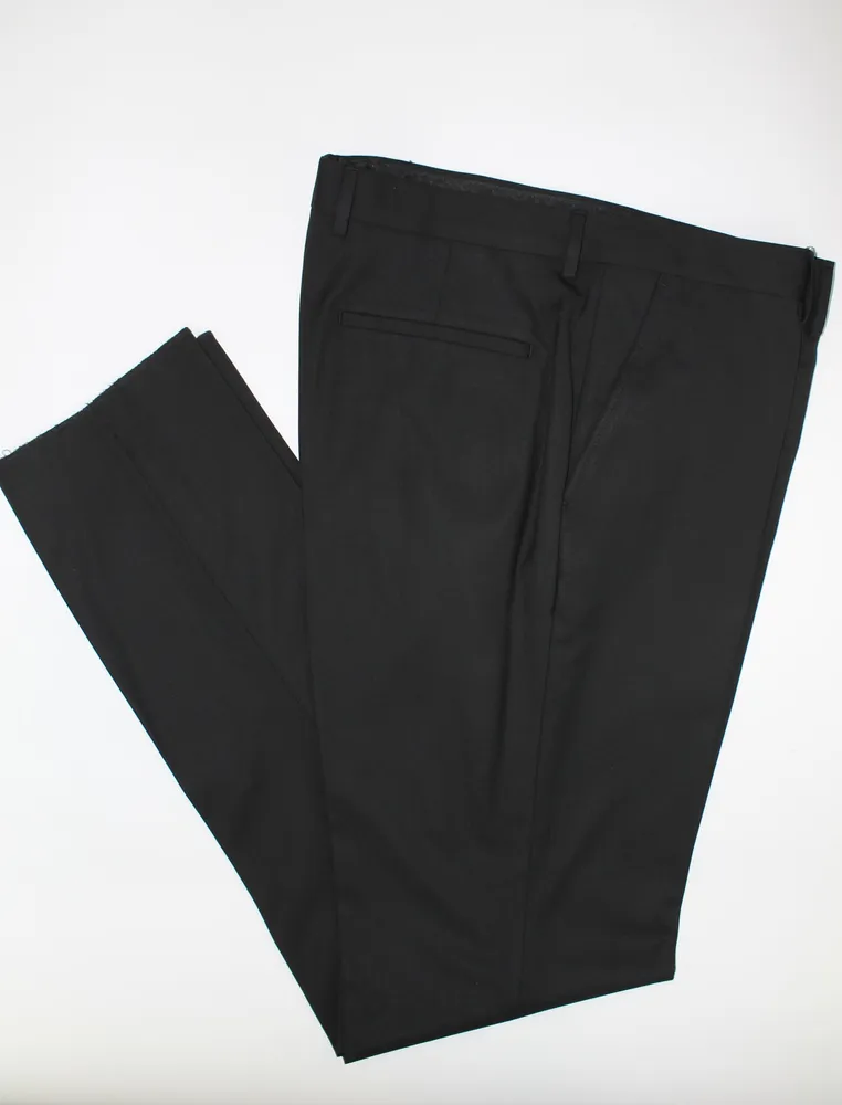 Solid Dress Pant Separate - Black