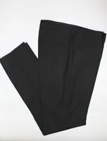 Solid Dress Pant Separate - Black