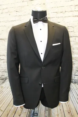 Marzotto Wool Tuxedo - Black