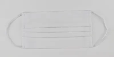 Solid Face Mask - White