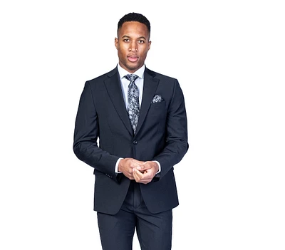X-Slim MK Solid Suit - Black