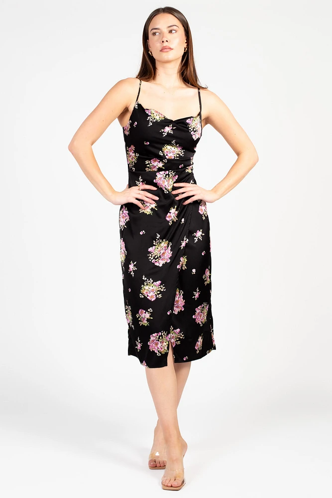 Clarisse Floral Midi Dress
