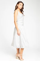 Clarabelle Bubble Hem Midi Dress
