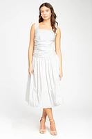 Clarabelle Bubble Hem Midi Dress