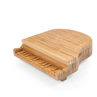 Toscana by Picnic Time Piano Cheese Cutting Board & Tools Set