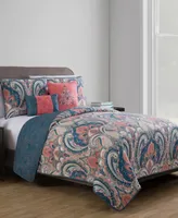 Vcny Home Casa Real Reversible 5-Pc. Quilt Set
