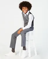 Calvin Klein Big Boys Slim Fit Stretch Suit Separates