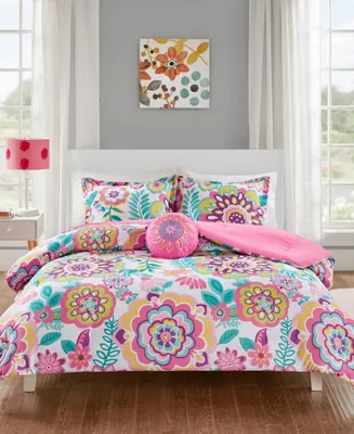 Intelligent Design Camille Floral 3-Pc. Comforter Set, Twin/Twin Xl