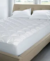 Blue Ridge Dual Action 100 Cotton Damask Dot Mattress Pads