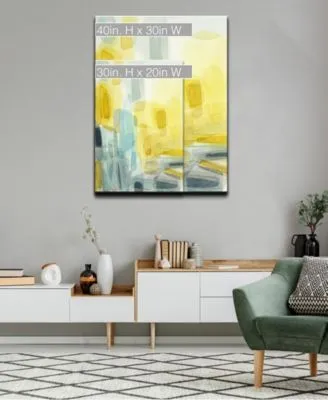 Ready2hangart Sun Rain Abstract Canvas Wall Art Collection