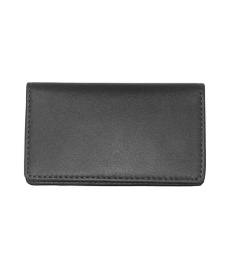 Royce Slim Business Card Case in Genuine Leather