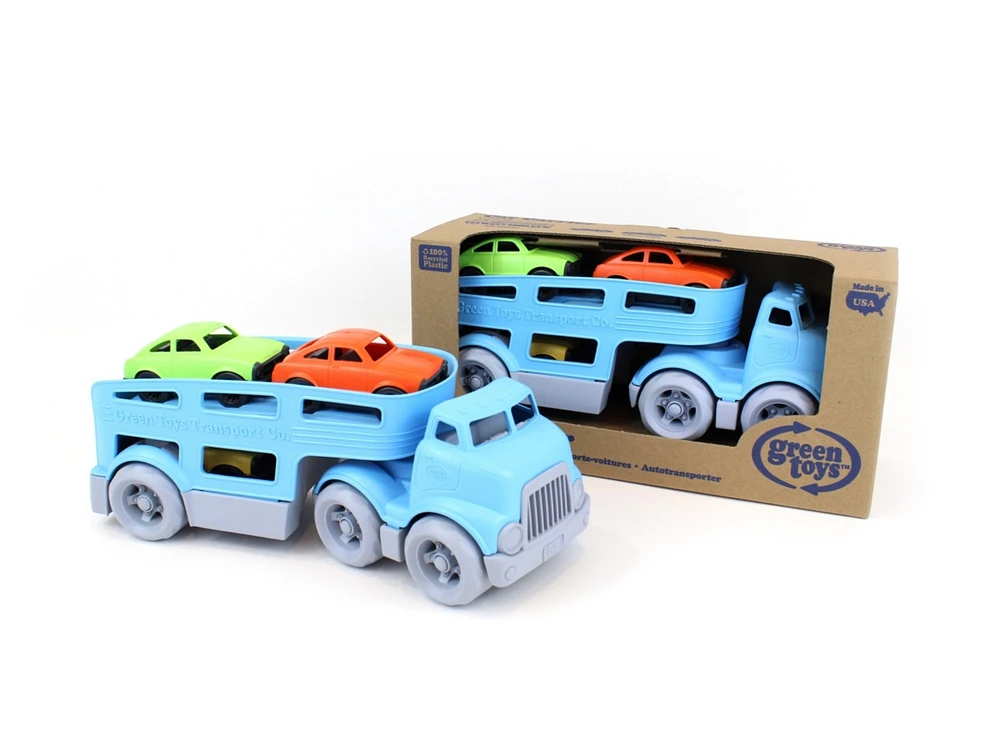 Green Toys Car Carrier With Mini Cars