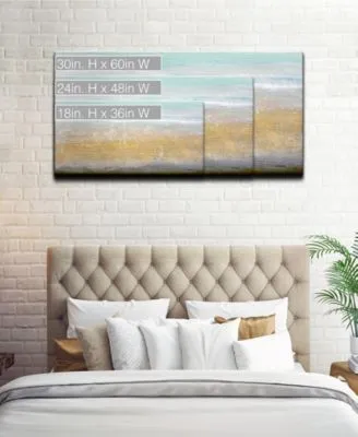 Ready2hangart Beach Sand Canvas Wall Art Collection