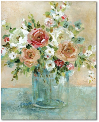 Courtside Market Sun Drenched Arrangemen Gallery-Wrapped Canvas Wall Art - 16" x 20"