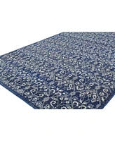 Closeout! Bashian Medley 5439A Dark Blue 7'6" x 9'6" Area Rug
