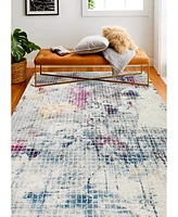 Closeout! Bashian Medley 5669A Ivory 5' x 7'6" Area Rug