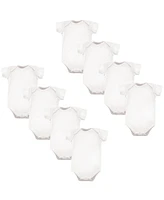 Luvable Friends Baby Boys Unisex 8Pk Bodysuits