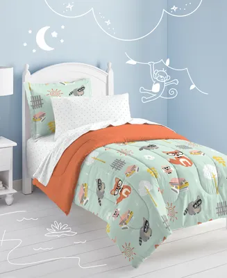 Dream Factory Kids Woodland Friends Comforter Set, Twin