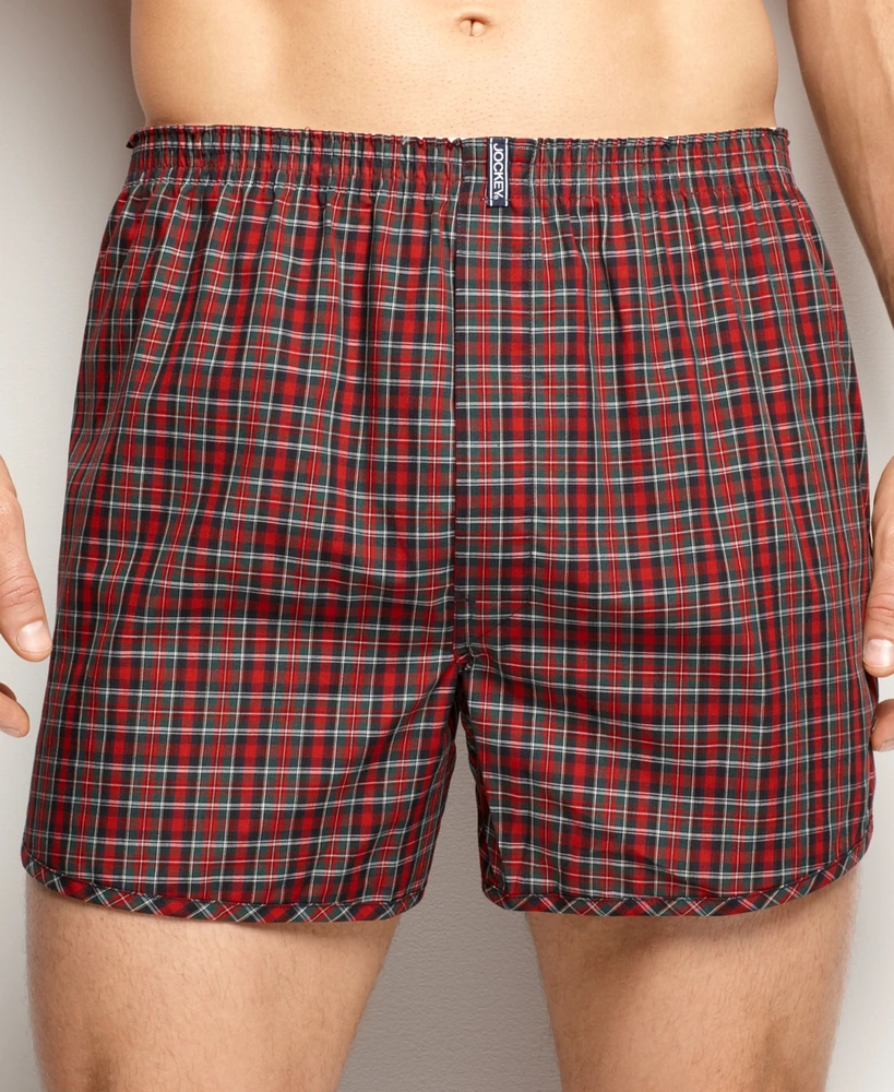 Jockey Men's Underwear, Classic Tapered Boxer 4 Pack