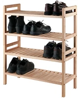 Winsome Mercury 2-Pc Stackable Shoe Rack Set