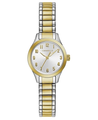 Caravelle Designed by Bulova Women's Two-Tone Stainless Steel Bracelet Watch 24mm