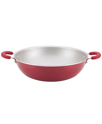 Rachael Ray Create Delicious Aluminum Nonstick 14.25" Wok