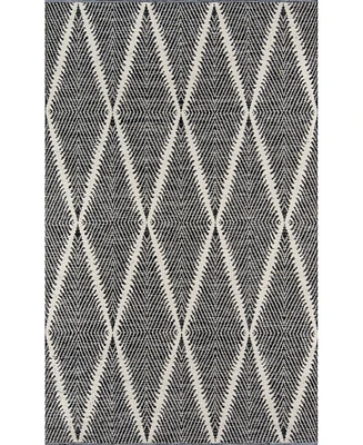 Erin Gates River Riv-1 Machine-Washable Beacon Citron 3'6" x 5'6" Area Rug