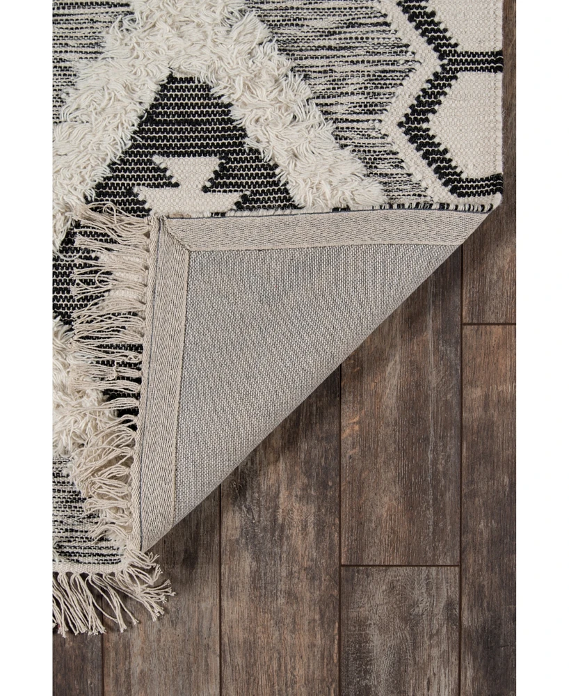 Novogratz Indio Ind-5 Black 2' x 3' Area Rug