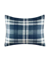 Nautica Crossview Plaid Microsuede 2 Piece Comforter Set, Twin/Twin Xl